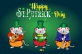 Vector illustration for St. Patrick`s Day. T